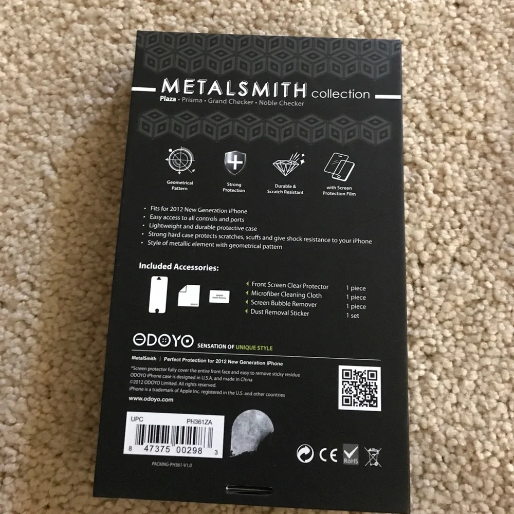 Brand new Metal Smith IPhone case